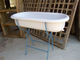 Clawfoot Bathtub Display Antique Baby Bathtub so Many Places to Use these