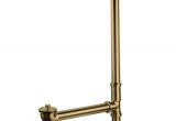 Clawfoot Bathtub Drain Installation Kingston Brass Polished Brass Clawfoot Tub Waste and
