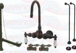 Clawfoot Bathtub Drain Kit Kingston Brass Oil Rubbed Bronze Clawfoot Tub Faucet Kit