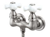 Clawfoot Bathtub Faucet Parts Clawfoot Bathtub Filler Faucet 3 3 8" On Center Tub Wall