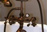 Clawfoot Bathtub Fixtures Clawfoot Tub Deckmount British Telephone Faucet W Hand