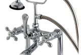 Clawfoot Bathtub Fixtures Kingston Brass Ae110t1 Aqua Eden Vintage Deck Mount