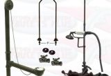 Clawfoot Bathtub Fixtures Oil Rubbed Bronze Clawfoot Tub Faucet Kit W Shower Riser