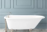 Clawfoot Bathtub Hardware Signature Hardware Miya Cast Iron Roll top Clawfoot Tub