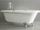 Clawfoot Bathtub Height 59" towel Bar Classic Clawfoot Tub and Faucet Pack