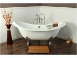 Clawfoot Bathtub Images Shop Double Slipper Cast Iron 72 Inch Clawfoot Bathtub