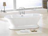 Clawfoot Bathtub Large Augusta Pedestal Free Standing Bathtub & Faucet Large Clawfoot