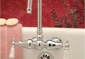 Clawfoot Bathtub Parts 3 Ball Clawfoot Tub Faucet with Gooseneck Spout