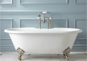 Clawfoot Bathtub Pictures Signature Hardware Sanford Cast Iron Clawfoot Tub with