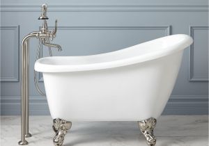 Clawfoot Bathtub Prices 43" Carter Mini Acrylic Clawfoot Tub Bathroom