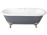 Clawfoot Bathtub Prices 66" Sanford Cast Iron Clawfoot Tub Imperial Feet Dark