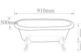 Clawfoot Bathtub Size Clawfoot Tub Dimensions – Infamousnow
