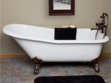 Clawfoot Bathtub to Buy 66" Goodwin Cast Iron Slipper Clawfoot Tub