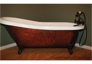 Clawfoot Bathtub Weight 67" Acrylic Slipper Clawfoot Tub