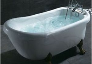 Clawfoot Bathtub with Jets Jetted Tubs