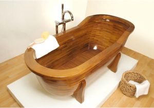 Clawfoot Bathtub Wood Bathtub