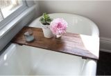 Clawfoot Bathtub Wood Rustic Wood Bathtub Tray Walnut Bath Tub Caddy Wooden