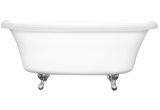 Clawfoot Bathtubs with Jets Jetted Clawfoot Tubs