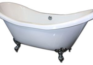 Clawfoot Jacuzzi Bathtubs 72" Acrylic Whirlpool Clawfoot Tub "daviess" Traditional