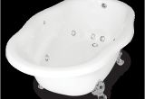 Clawfoot Jetted Bathtub Charlotte Classic Pedestal Bathtub – American Bath Factory