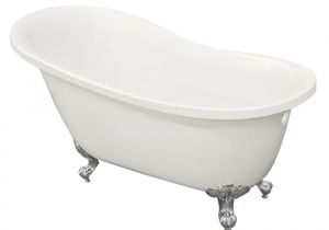 Clawfoot Tub Canada Tudor 5 5 Foot Clawfoot Tub with Brushed Nickel Legs