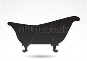 Clawfoot Tub Drawing Bathtub Clipart Silhouette Bathtub Silhouette Transparent