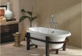 Clawfoot Tub Era Era Freestanding 6032 Edwardian Slipper Tub soaker