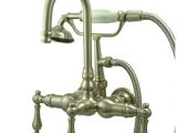 Clawfoot Tub Faucet Ebay New Clawfoot Tub Faucet Satin Nickel Cc7t8