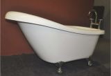 Clawfoot Tub for 2 59 5" Acrylic Slipper Clawfoot Tub