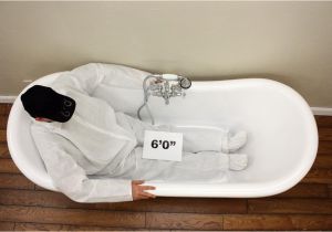 Clawfoot Tub Length Vtads73 73" Air Massage Whirlpool Double Slipper Tub