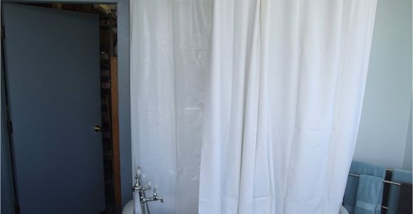 Clawfoot Tub Liner Extra Wide Shower Curtain Liner for Clawfoot Tub – Shower