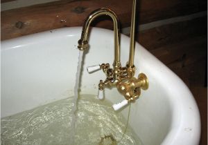 Clawfoot Tub Overflow How to Replace A Clawfoot Tub Faucet and Waste and