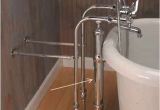 Clawfoot Tub Overflow Waste Overflow Drain Line Popup tower Drain