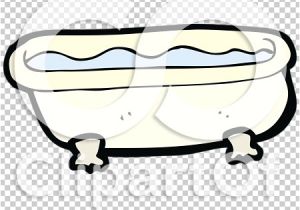 Clawfoot Tub Vector Cartoon Of A Full Clawfoot Bath Tub Royalty Free Vector