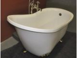 Clawfoot Tub Weight 51" Acrylic Slipper Clawfoot Tub
