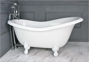 Clawfoot Whirlpool Bathtub American Bath Factory 67 In Acrastone Acrylic Slipper