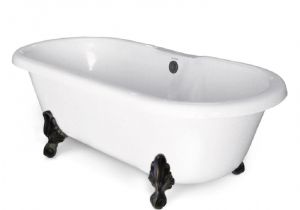 Clawfoot Whirlpool Bathtub American Bath Factory 70 In Acrylic Double Clawfoot Non
