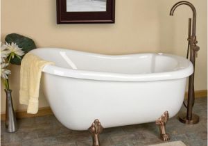 Clawfoot Whirlpool Bathtub Clawfoot Jetted Tub Clawfoot Tub with Air Massage