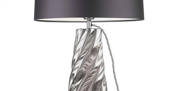 Clear Glass Table Lamps for Living Room Naiad Smoke Table Lamp the Naiad Lamp is A Naturally formed Hand