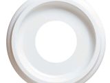 Closet Lights Home Depot Westinghouse 9 3 4 In Smooth White Finish Ceiling Medallion 7703700