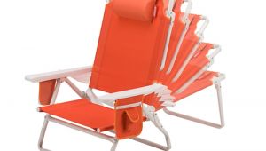 Cloth Folding Beach Chairs Coleman Beach Chair Recliner orange