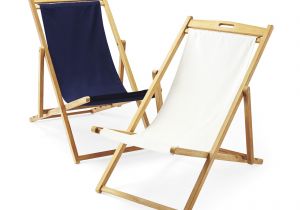 Cloth Folding Beach Chairs Sling Chair Chairs Serena and Lily