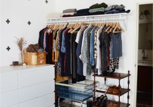 Clothes Rack Room Tumblr 9 Ways to organize A Bedroom with No Closets Pinterest