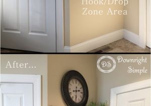 Coat Rack Ideas for Small Spaces Downright Simple Mudroom Entryway Maximizing A Small Space My