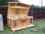 Cold Weather Dog House Plans Dog House for Two Custom Large Heated Insulated Dog House with