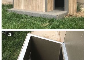 Cold Weather Dog House Plans Insulated Dog House Dog Houses Pinterest Insulated Dog House