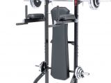 Collapsible Squat Rack Power tower Exercise Equipment Workout Home Gym Squat Rack Bench