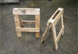 Collapsible Wood Saddle Rack A Home In Cornwall Saw Horse Trestle Saw Horse Pinterest