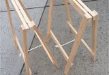 Collapsible Wood Saddle Rack soho Trestle Table Trestle Tables soho and Woods