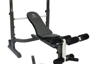 Collapsible Workout Bench Amazon Com Marcy Mwb 50100 Mid Width Bench Sports Outdoors